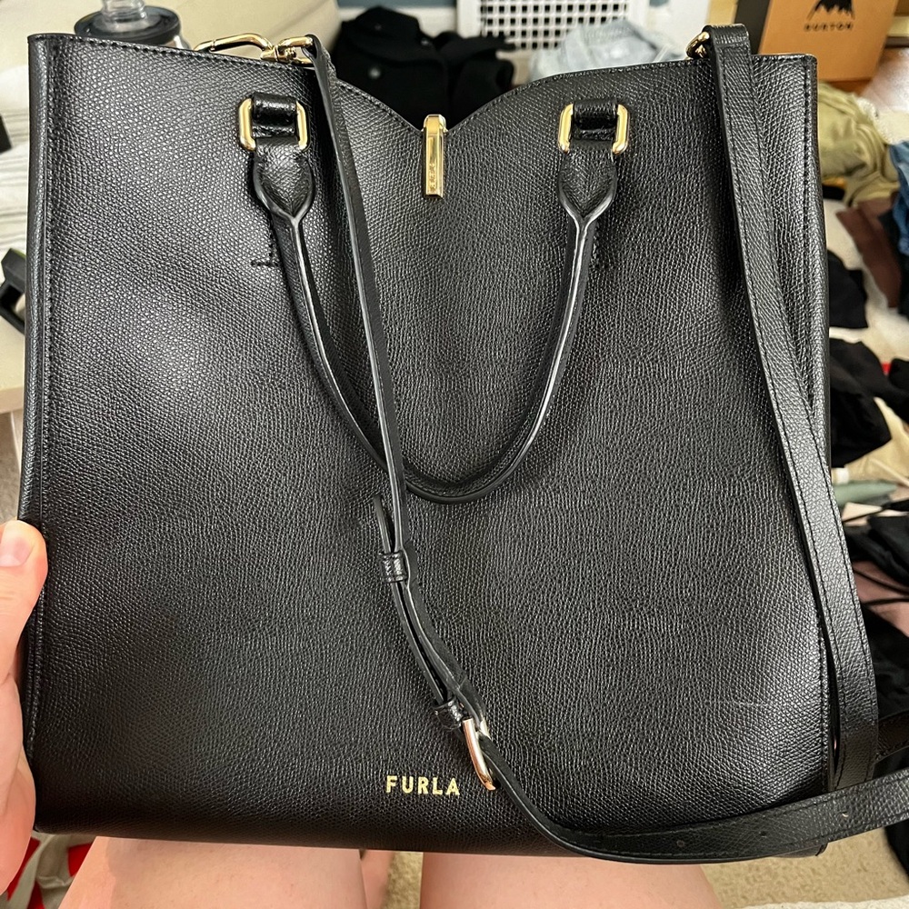 FURLA Bowtop work tote